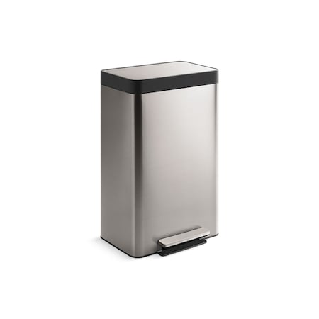 Kohler 13-Gallon Stainless Steel Step Can 20940-ST